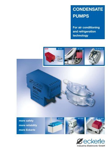 CONDENSATE PUMPS - Hydrocomp