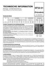 Eckerle SP 32 / 01 Bedienungsanleitung - bei WR-oeltechnik GmbH ...