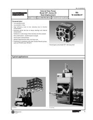 Gear Pump - Airline Hydraulics