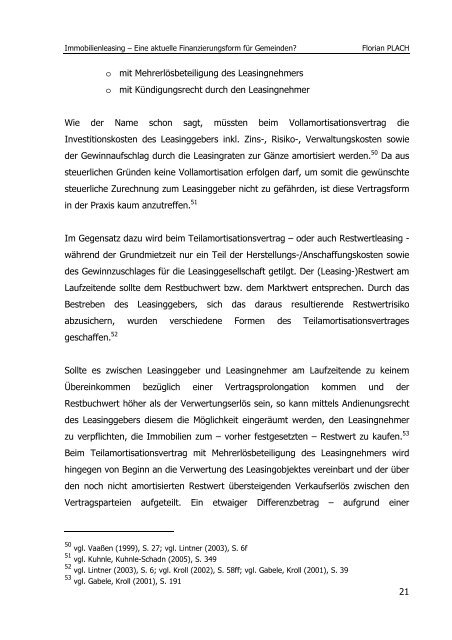 Immobilienleasing – Eine aktuelle Finanzierungsform für Gemeinden?