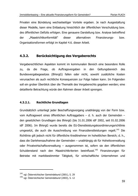 Immobilienleasing – Eine aktuelle Finanzierungsform für Gemeinden?