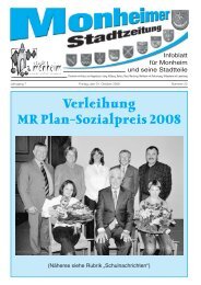 Stadtzeitung Monheim_2008-10-31.pdf - Stadt Monheim