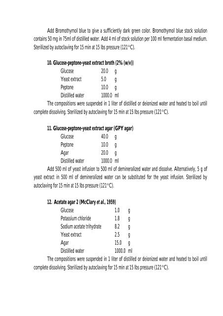 PRODUCTION Of NUTRIENT SOURCES FOR RHIZOBIUM