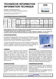 Bedienungsanleitung PDF (177,9 kB) - Eckerle Industrie-Elektronik ...