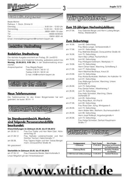 Stadtzeitung 2012-06-15.pdf - Stadt Monheim
