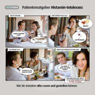 Ernährungsempfehlungen bei Histamin-Intoleranz