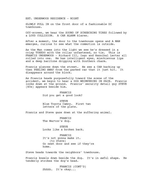 House Of Cards 1x01 Pilot House Of Cards 1x01 Pilot