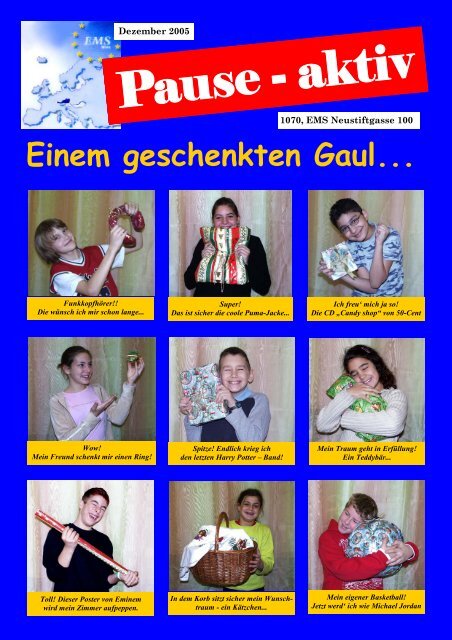 Ausgabe Dezember - Europäische Mittelschule Neustiftgasse