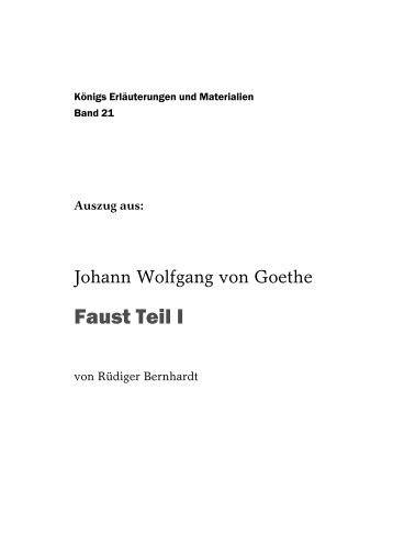 Faust Teil I - Schule-Studium.de