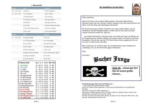 SpVgg Hüttenbach - TSV Nürnberg-Buch 1921 eV