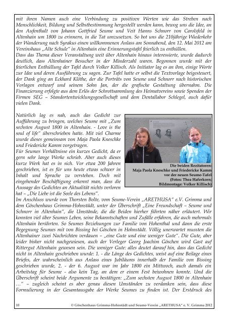 Göschenhaus-Journal 3/2012