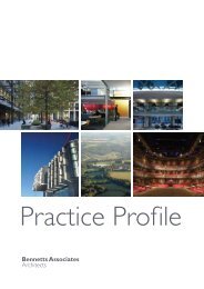 Download Practice Profile - Bennetts Associates Architects