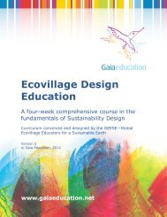 EDE Curriculum 2012.pdf - Gaia Education