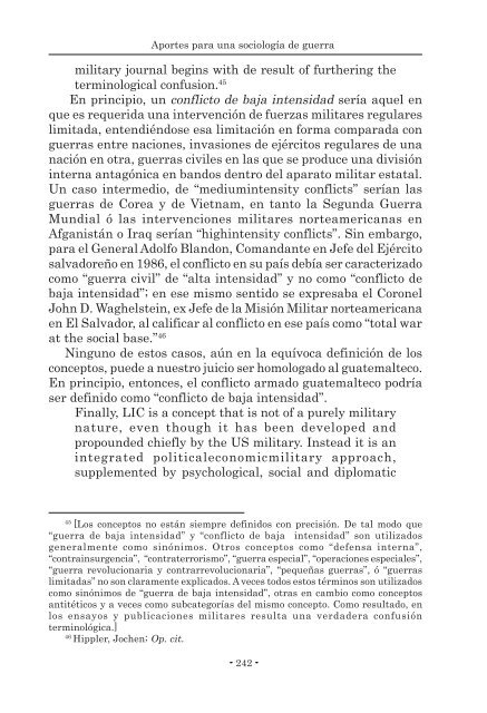 Aportes para una sociología de la guerra.pmd - Facultad de ...