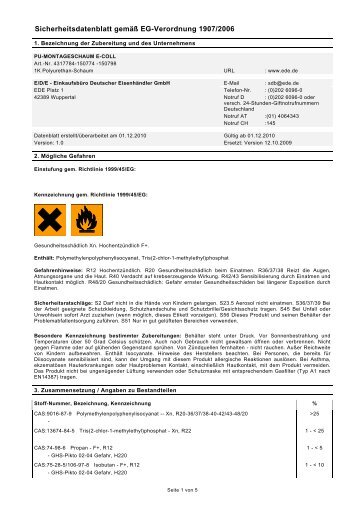 PU-Montageschaum E-COLL.pdf - Tegral