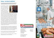 Ausbildungsfolder als PDF-Dokument - Fleischhof Rasting GmbH
