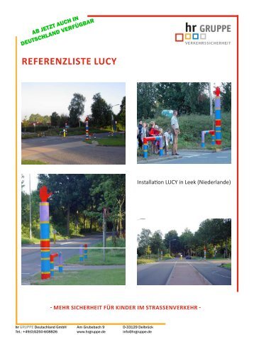 REFERENZLISTE LUCY - HR Gruppe Deutschland GmbH