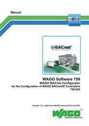 WAGO BACnet Configurator
