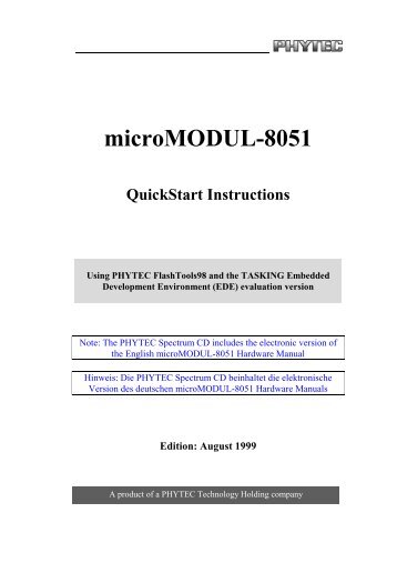 microMODUL-8051 - Phytec