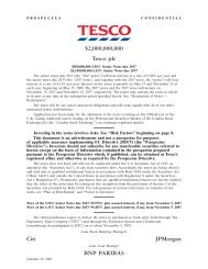 USD 2017 850mn at 5.50% PDF 1.06MB - Tesco PLC