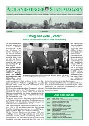 Stadtmagazin 01/2004 - Altlandsberg