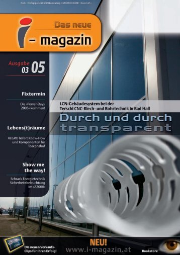 I-Magazin Ausgabe 03 / 05 (Bericht LCN) [.pdf - Elektro Jenzer