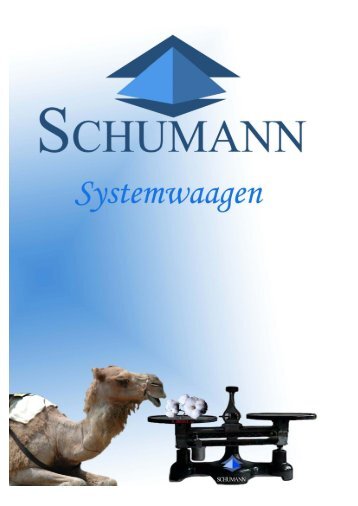PDF Prospekt Systemwaagen - Schumann GmbH
