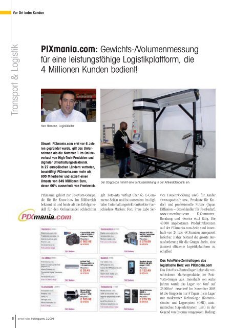 Industrie Magazin 2/2006 (680KB) - Mettler Toledo