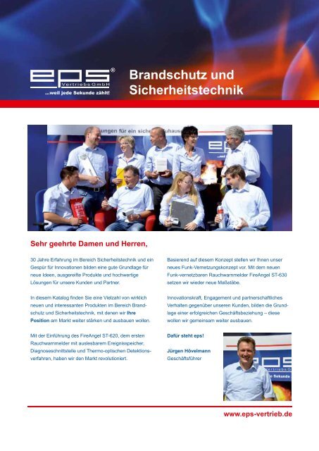 Brandschutzkatalog 2012/2013 - EPS-Vertrieb