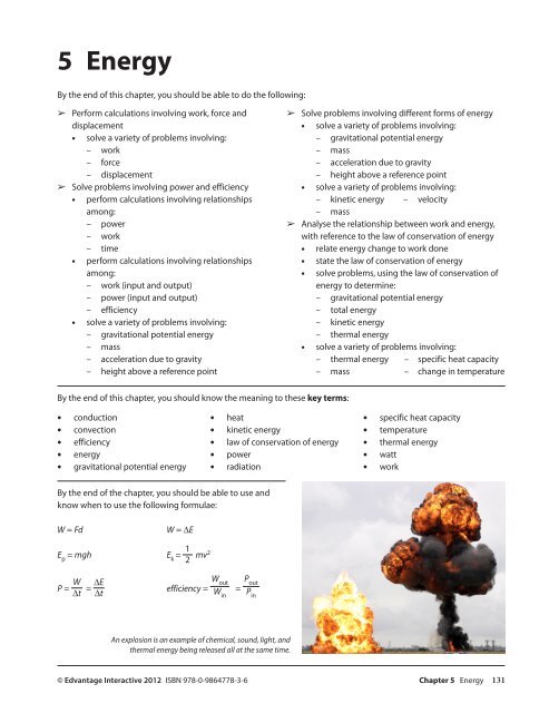 5 Energy Science Physics 11 5 Energy Science Physics 11
