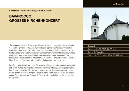 Download Programmheft 2012 - Bürgerhaus Unterföhring