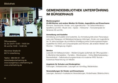 Download Programmheft 2012 - Bürgerhaus Unterföhring