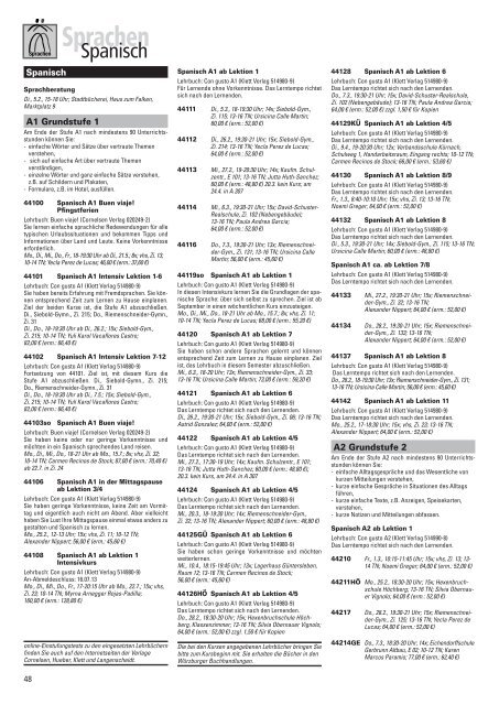Programmheft 1 / 2013 - VHS Würzburg