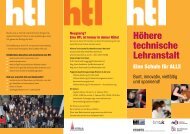 Höhere technische Lehranstalt - HTBLA Kaindorf an der Sulm