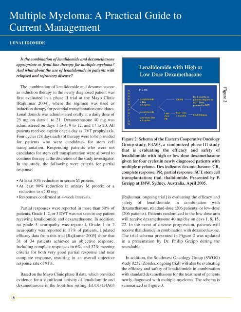 Multiple Myeloma: A Practical Guide to Current Management