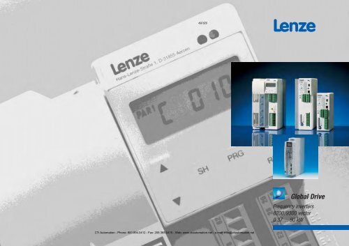 Lenze 8200 9300 VFD Inverters - CTi Automation