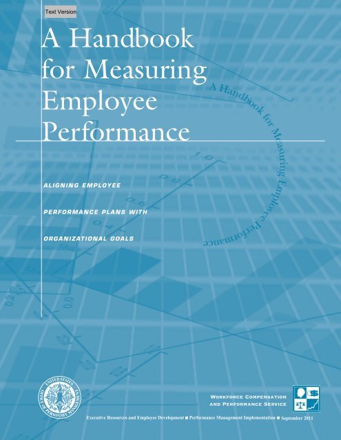 A Handbook for Measuring Employee Performance - Office of ...