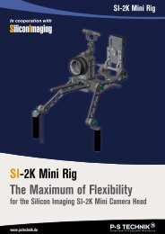 SI-2K Mini Rig The Maximum of Flexibility - Silicon Imaging, Inc.