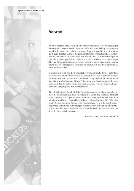 [PDF] Jugendsexualität im Wandel der Zeit (2009) - Jugendarbeit.ch