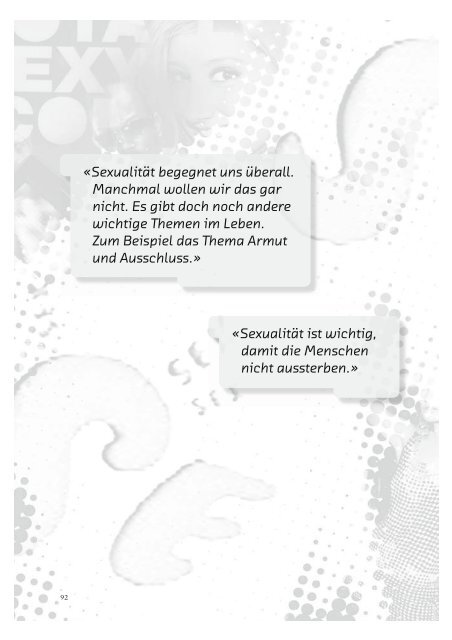 [PDF] Jugendsexualität im Wandel der Zeit (2009) - Jugendarbeit.ch