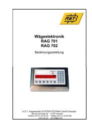 Bedienungsanleitung - AST Angewandte System-Technik GmbH