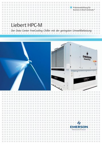 Liebert HPC-M Broschüre (Deutsch) - Emerson Network Power
