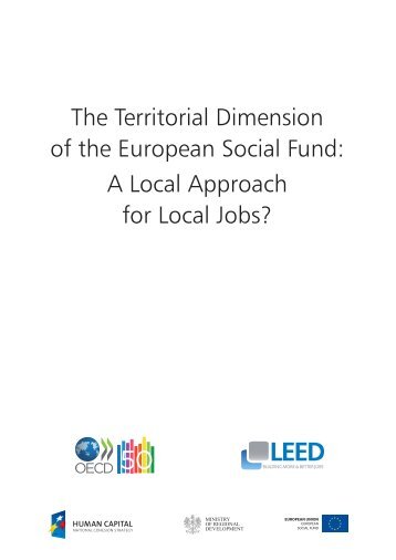 The Territorial Dimension of the European Social Fund: A Local ...