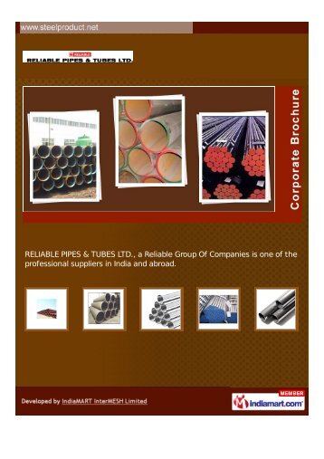 Download PDF - Reliable Pipes & Tubes Limited
