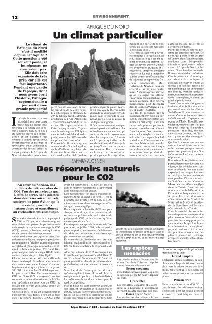 La peur du changement - Alger Hebdo