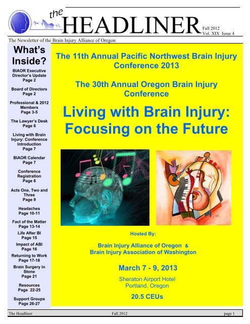 CBIRT - Center on Brain Injury Research & Training at University of Oregon