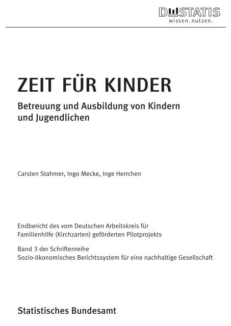 ZEIT FÜR KINDER - Carsten-stahmer.de