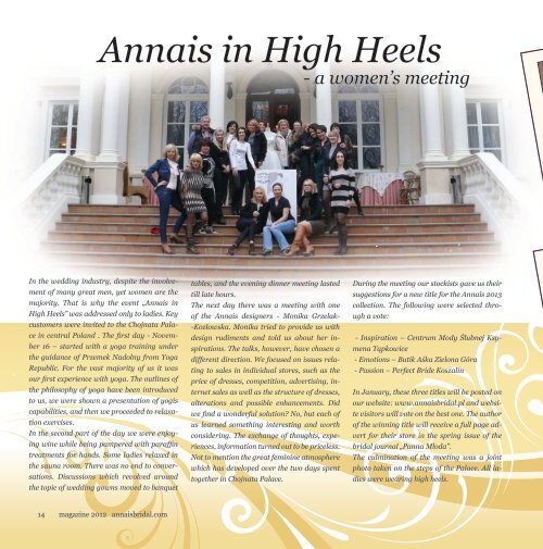 download a pdf version - Annais Bridal