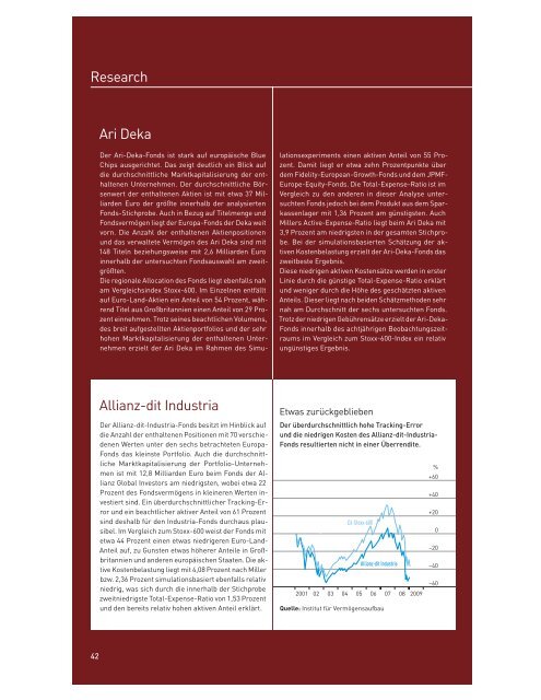 ETF-Magazin: "Routenplaner" (Q2-2009) - Börse Frankfurt