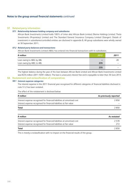 Full annual report - African Bank - Investoreports